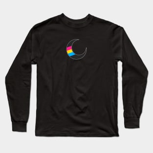 Pan Pride Crescent Moon Long Sleeve T-Shirt